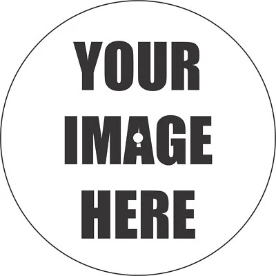 Slipmat "Your Image Artwork Logo Here" for Technics or Single 7" 45 Turntable