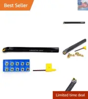 5/8'' x 8''Indexable Boring Bar with Pieces Carbide Inserts CCMT09T304CCMT32....