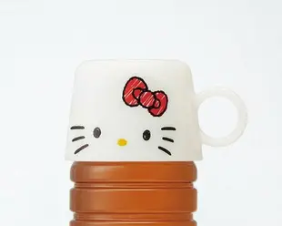 Hello Kitty 寶特瓶 水杯蓋 水杯 環保 衛生 杯 三麗鷗 KT 凱蒂貓 日貨 正版 授權 J01180298