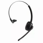 Generic AA2080 Rechargeable Bluetooth Headset with Microphone - Black