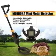 Metal Gold Detector Pinpointer Handheld Treasure Underground Tracker Search Coil