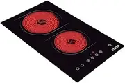 Tramontina Domino Touch 2 EI Electric Cooktop, 30 cm