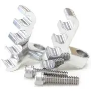 Aeroflow Polished 4 Wire Lead Separatorbolt Into Valve Cover Thread