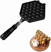 Nonstick Waffle Maker Egg Bubble Pan Aluminum Alloy Eggettes Pan Cake Baking Plate For Home Kitchen Use