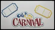 At The Carnival Handmade Paper Piecing Embellishment for Cards Pages PCC