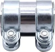 1 PC SHLPDFM Stainless Steel Pipe Connector Universal Exhaust system Clamps 60 * 95 mm 2.0 TFSI Compatible with