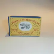 Matchbox Lesney Yesteryear 9 a Fowler Showman Engine A Style Repro Box