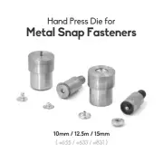 Hand Press Die for Metal Spring Snap Fastener Tools for Press Studs Snaps Button
