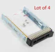 4PCS 2.5" SAS SATA Drive Caddy Tray for Lenovo ThinkSystem ST250 Rack Server