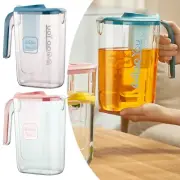 Plastic Water Pitcher with Spouting Lid Juice Ice Tea Cold Kettle Jugs With Lid