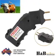 4000V Cattle Prod Prodder Electric Shock Handheld Livestock Stock battery Incl~