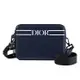 Christian Dior 品牌燙印LOGO小牛皮迷你雙層相機包.深藍