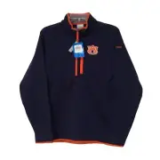 Columbia Auburn Tigers Men’s Collegiate Canyon Point Sweater Fleece Half Zip L