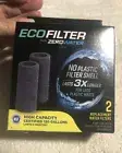 ECOFILTER from ZEROWATER 2-Pack Replacement Filters New