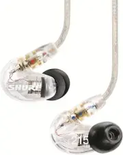 SHURE Earphone SE215/Canal type Clear SE215-CL-J Authorized Domestic Brand New