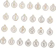 SEWOART Lphabet Letter Beads DIY Jewelry Making Kit Necklace Earring Pendants 26 Unique Styles
