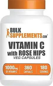 BULKSUPPLEMENTS.COM Vitamin C with Rosehip
