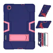 MCC Stylish Shockproof Samsung Galaxy Tab S6 Lite 10.4 Case Cover P610 620 [Blue+Magenta]