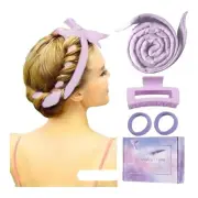 Heatless Curlers- Sleep Heatless Curling Rod Headband Long Hair Overnight