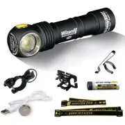 Armytek Wizard C2 Pro v4 XHP50 (White) USB Magnet Rechargeable Headlamp -2500 Lu