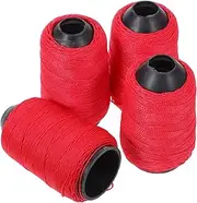 Versatile Nylon Thread Twine 4 Rolls Garden String Construction Twine Strong for Plants Crafts