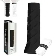 JJ LMS Pickleball Grip + overgrip - Enhanced Grip Bonus Overgrip - Shock Absorbing - Comfortable Grip for Pickleball, Less Vibrations - Helps Sweaty Hands