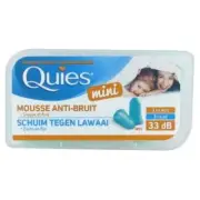 NEW Quies MINI Anti Noise Foam Earplugs (3 pairs)