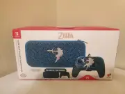 Nintendo Switch Zelda Sheikah PDP Travel Case GLOW in the Dark Wired Controller