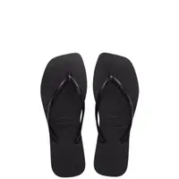 在飛比找momo購物網優惠-【havaianas 哈瓦仕】SLIM SQUARE 黑色(