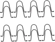 4sets Rain Chain Metal Adapter Outdoor Rain Chain Hook Gutter Rain Chain Accessory Downspout Adapter Garden Rain Chain Cup 4pcs*4