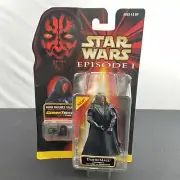 Star Wars- Episode 1- Darth Maul Tatooine With Cloak and Lightsaber 1999 - NIB