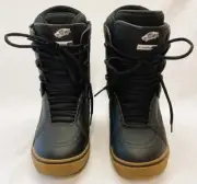 Vans Men's Hi-Standard OG Snowboard Boot Black Gum Sz 9 NEW
