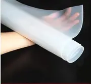 1pc Transparent Silicone Film 0.1mm/0.2mm/0.3mm/0.5mm/0.8mm Silicone Rubber Sheet 500mm Width 500mm Length (Size : 500X500x0.8mm)