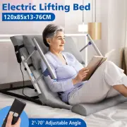 Electric Medical Lift Bed Arm Back Rest Pillow Assist Sit Up Remote Power Chair