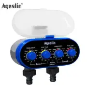 Ball Valve Electronic Automatic Watering Two Outlet Four Dials Water Timer