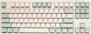 Ducky One 3 TKL Matcha 80% Mechanical Keyboard: Quack Mechanics Dampening, Hot-Swappable Cherry MX Silver Switches, High-Density PBT Tripleshot Keycaps, no RGB, US