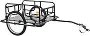 Bike Trailer Bike Cargo Trailer Foldable Storage Bicycle
