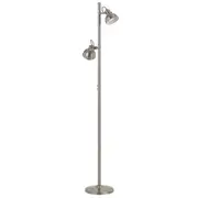 Carson Floor Lamp Nickel | Telbix Lighting