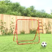 Adjustable Rebounder Kickback Net for Football Training Steel and PE 96x80 cm
