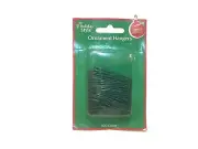 Christmas Tree Green Ornament Hooks 1.5 Inches Metal 100 Piece Pack New Hangers