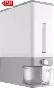 Lifewit Rice Dispenser 25 Lbs(11.3Kg), Rice Storage Container Sealed Moisture Pr