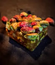 400gm of Sultan Istanbul Nougat with Pistachios نوجا تركيا بالفستق الحلبي