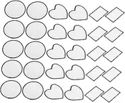 COHEALI 30pcs Iron-on Clothing Patches DIY Mending Garment Stickers for Custom Decor