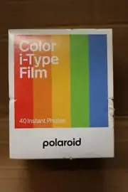 New Polaroid Instant Color I-Type Film - 40x Film Pack (40 Photos) (6010)