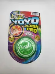 Ja-Ru Light Up Yoyo Flash Pro Smooth Ball Bearing Clutch Green NEW
