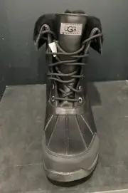 UGG Butte Black Boots - Men's SIZE 10 (A1)