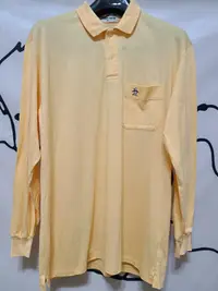 在飛比找Yahoo!奇摩拍賣優惠-(M922) munsingwear POLO衫  淡黃色 