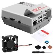 Case for Raspberry Pi 3B+, Pi Case with Fan, Retro Gaming Nes3Pi Case with Co...