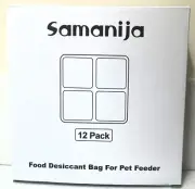 SAMANIJA 10 PACK FOOD DESICCCANT BAG for PETLIBRO AUTOMATIC CAT DOG PET FEEDER