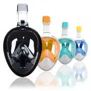 Full Face Snorkel Mask Swimming Breath Dry Diving Goggle Scuba Glass Anti-Fog